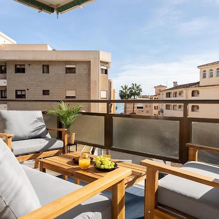 Sea View 2 Bedroom Apartment 2 Min Away From The Beach توريمولينوس المظهر الخارجي الصورة